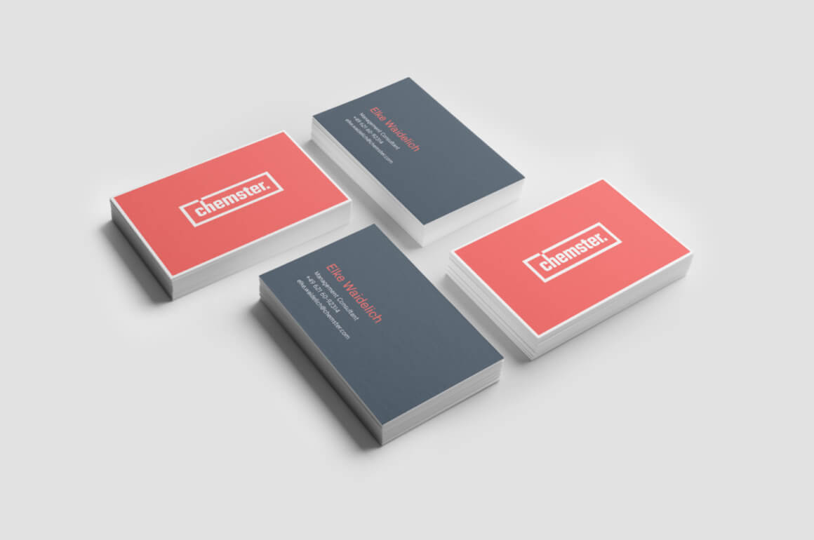 Chemster business cards.